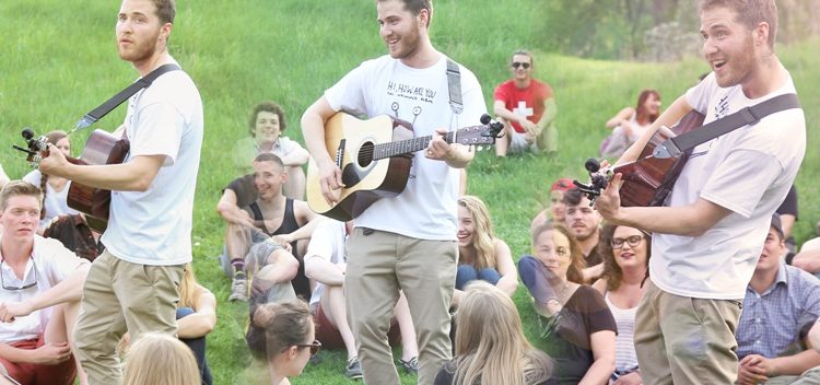 Mike Posner at the Nichols Arboretum in Ann Arbor, MI