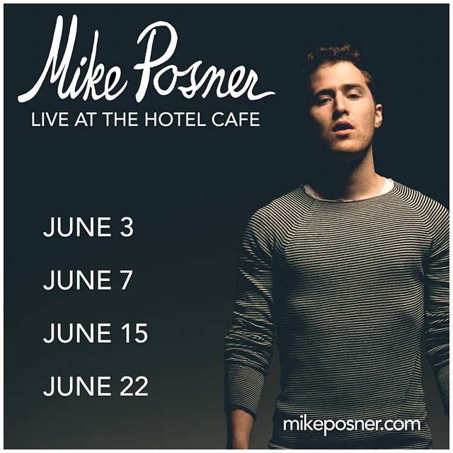 Mike Posner Announces His Los Angeles Residency at The Hotel Café