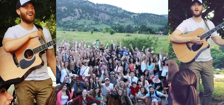 Mike Posner in Boulder – Ninja Tour