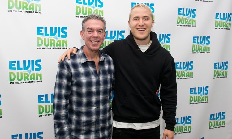 Mike Posner Interview + Performance at Elvis Duran and the Morning Show