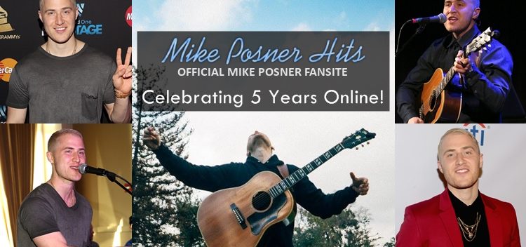 MikePosnerHits.com Celebrates 5 Years Online Today!