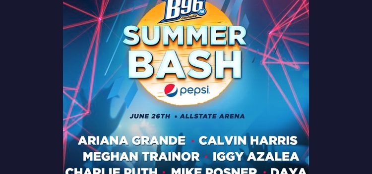 Mike Posner to Perform at B96 Pepsi Summer Bash – June 26