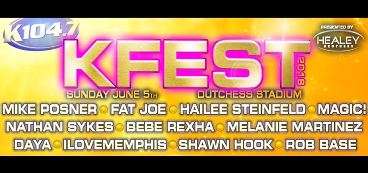 Mike Posner to Perform at K104.7’s KFEST 2016 – June 5