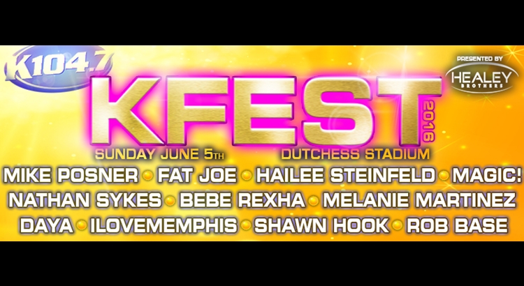Mike Posner to Perform at K104.7’s KFEST 2016 – June 5