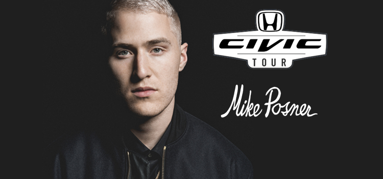 Mike Posner Joins Future Now Tour with Demi Lovato & Nick Jonas