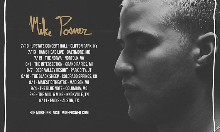 Mike Posner Announces More Summer 2016 Tour Dates