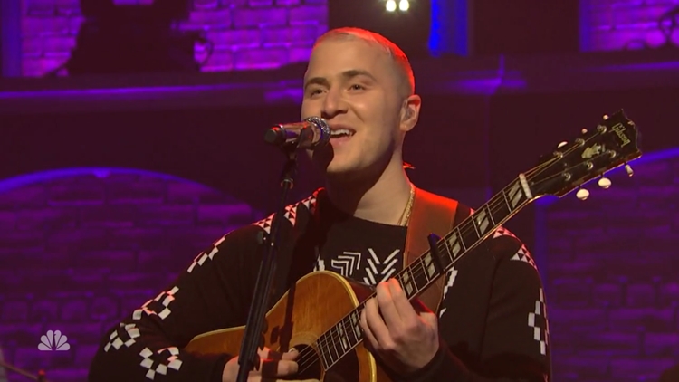 Mike Posner Performs "I Took a Pill in Ibiza" on Late Night with Seth Meyers