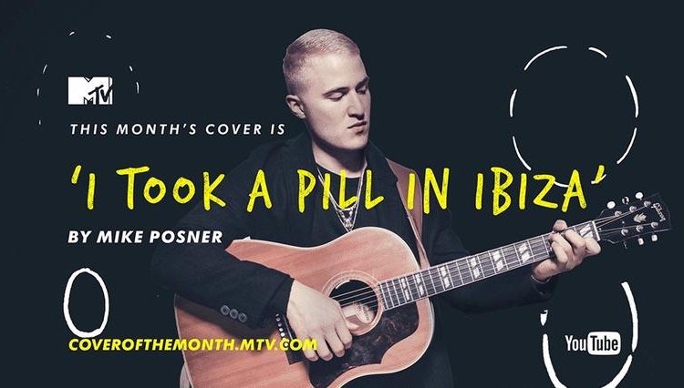 Enter MTV's Cover Of The Month Competition Covering Mike Posner's I Took A Pill In Ibiza