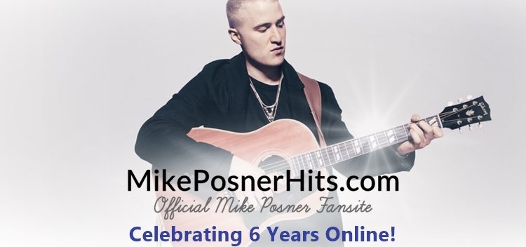 MikePosnerHits.com Celebrates 6 Years Online!