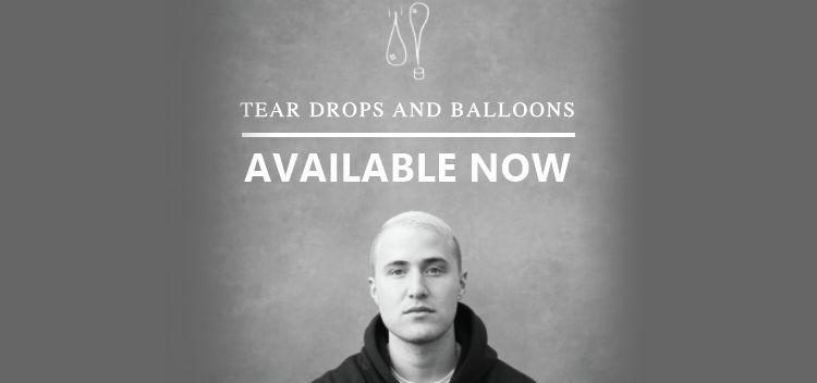 Mike Posner ‘Tear Drops And Balloons’ Book of Poetry – AVAILABLE NOW!