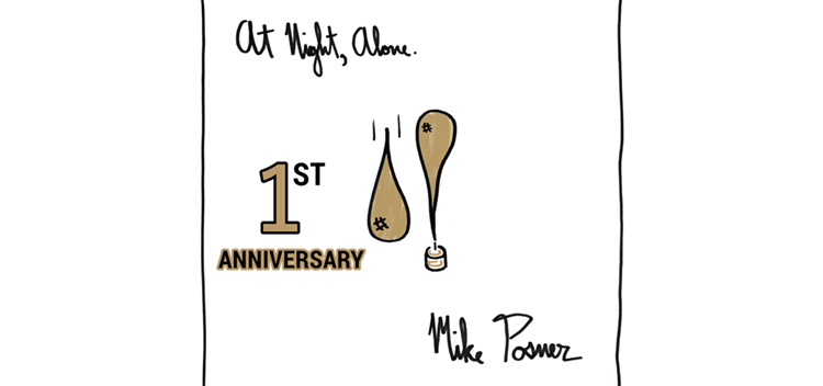 Mike Posner’s ‘At Night, Alone.’ 1st Anniversary