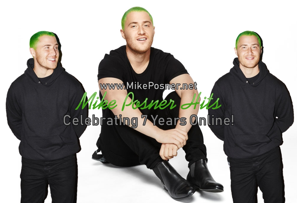 Mike Posner Hits: Celebrating 7 Years Online!