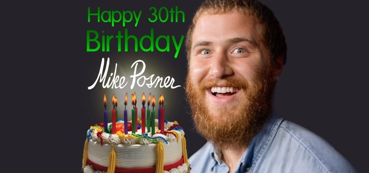 Happy 30th Birthday, Mike Posner!