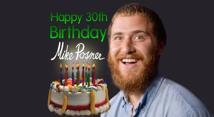 Happy 30th Birthday, Mike Posner!