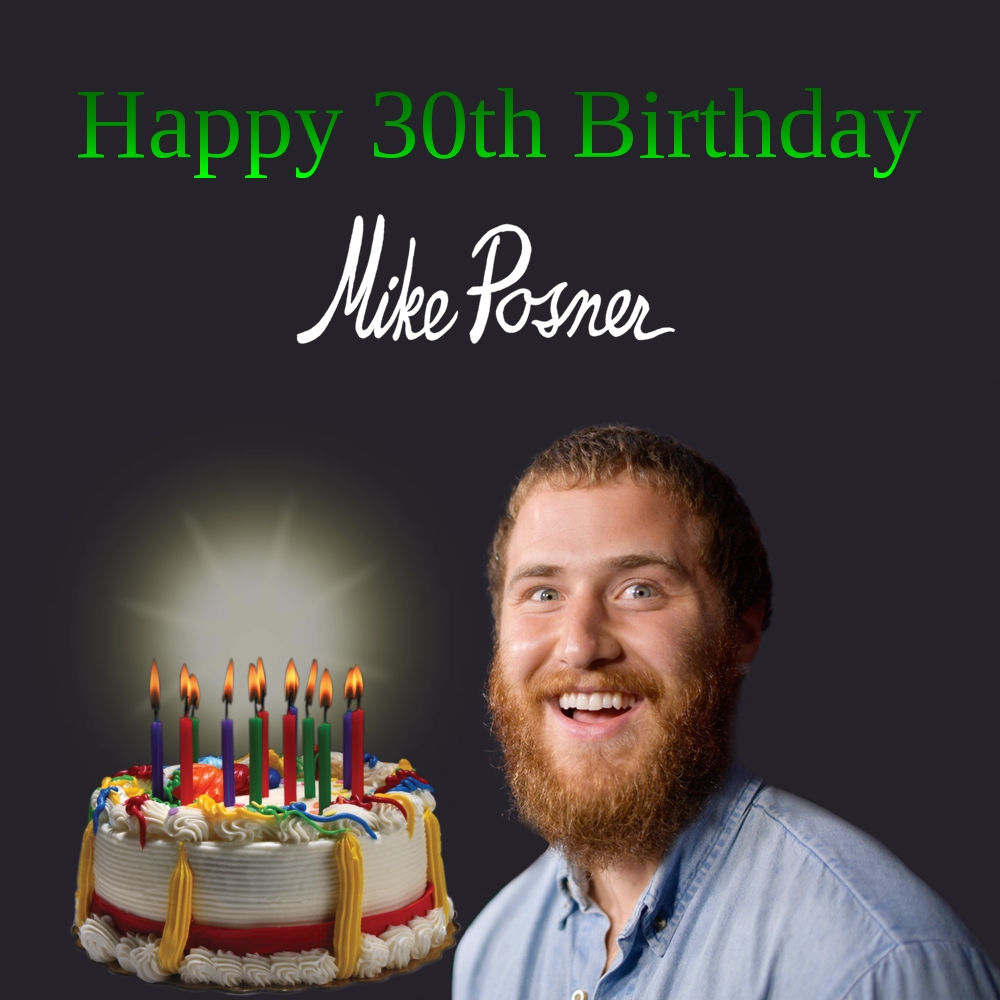 Happy 30th Birthday, Mike Posner!