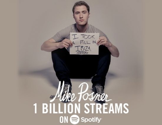 Mike Posner – “I Took A Pill In Ibiza” (Seeb Remix) Hits Over 1 Billion Streams on Spotify