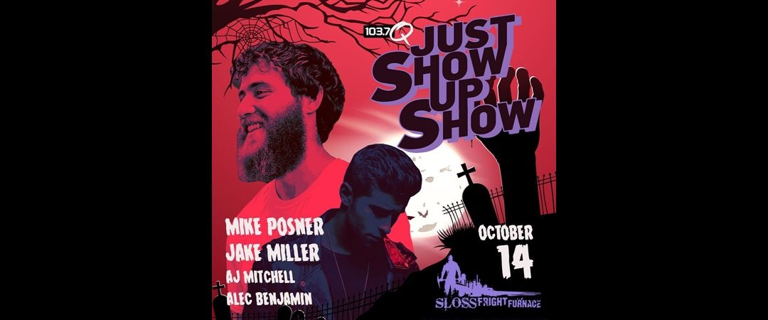 Mike Posner to Perform at 103.7 The Q’s ‘Just Show Up Show’ at Sloss Fright Furnace