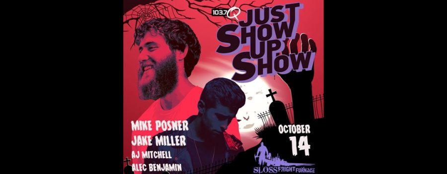 Mike Posner to Perform at 103.7 The Q’s ‘Just Show Up Show’ at Sloss Fright Furnace