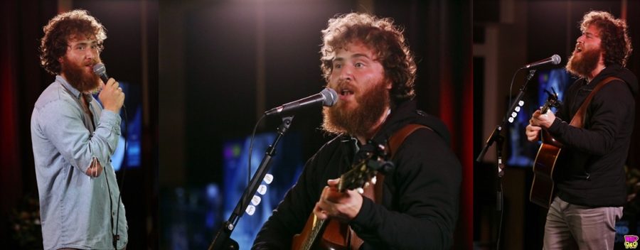 Mike Posner at the AT&T Thanks Sound Studio