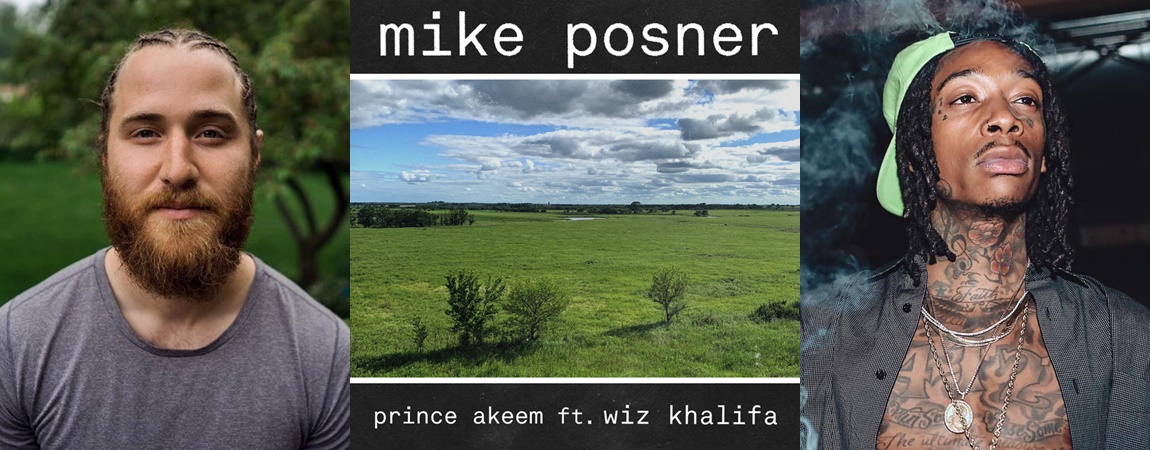 Mike Posner Releases "Prince Akeem" (feat. Wiz Khalifa)