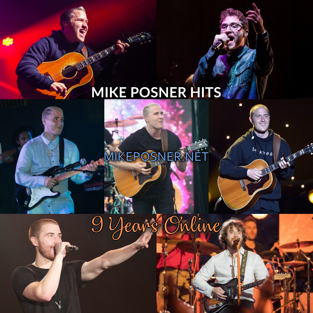 Mike Posner Hits: Celebrating 9 Years Online!