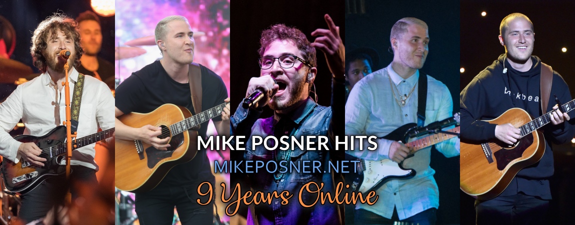 Mike Posner Hits: Celebrating 9 Years Online!