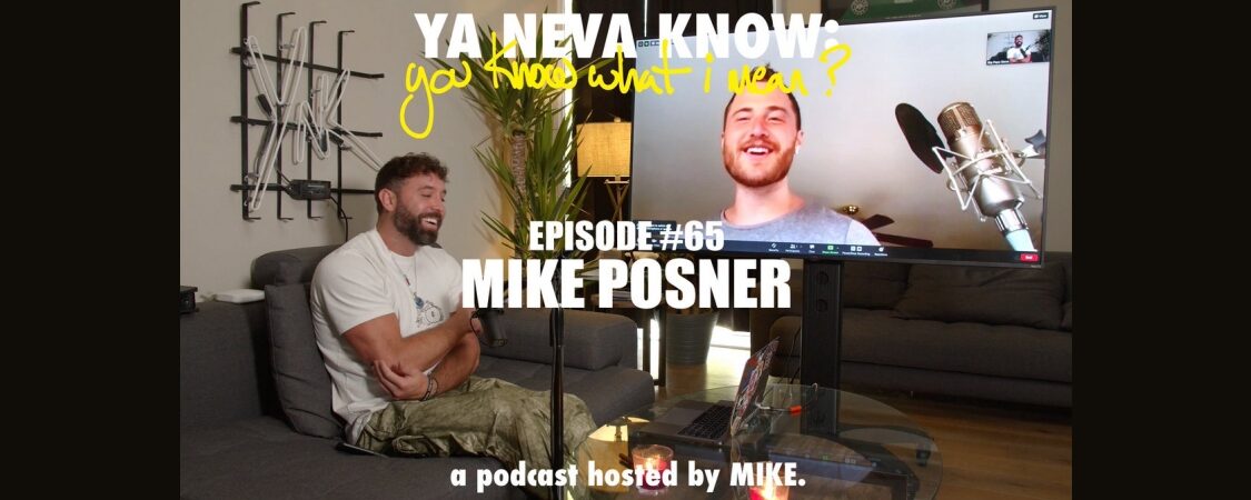 Mike Posner Talks with Mike of YNK: you know what I mean? Podcast