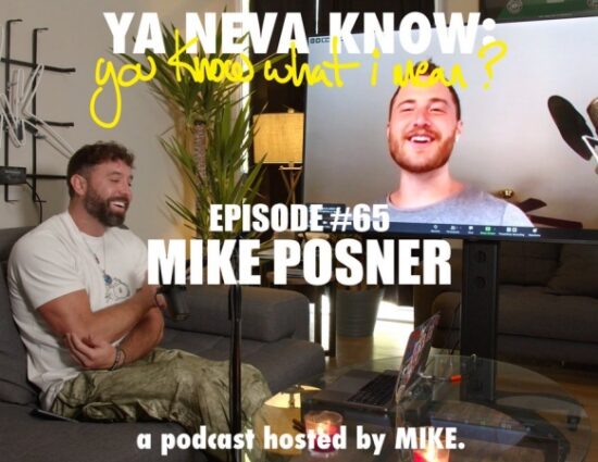 Mike Posner Talks with Mike of YNK: you know what I mean? Podcast