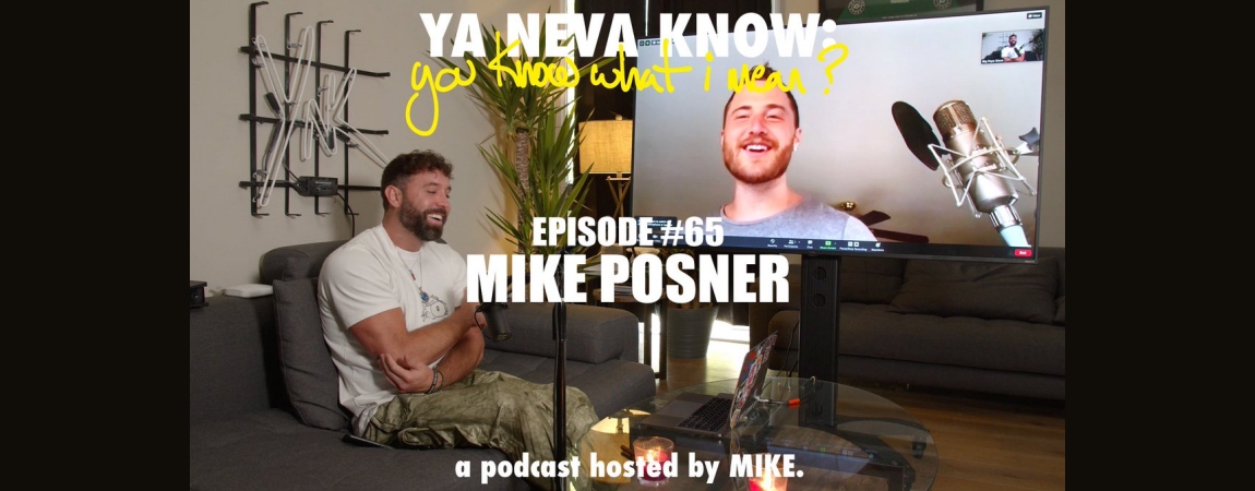 Mike Posner Talks with Mike of YNK: you know what I mean? Podcast