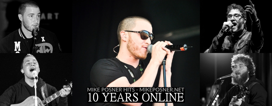 Mike Posner Hits: Celebrating 10 Years Online!