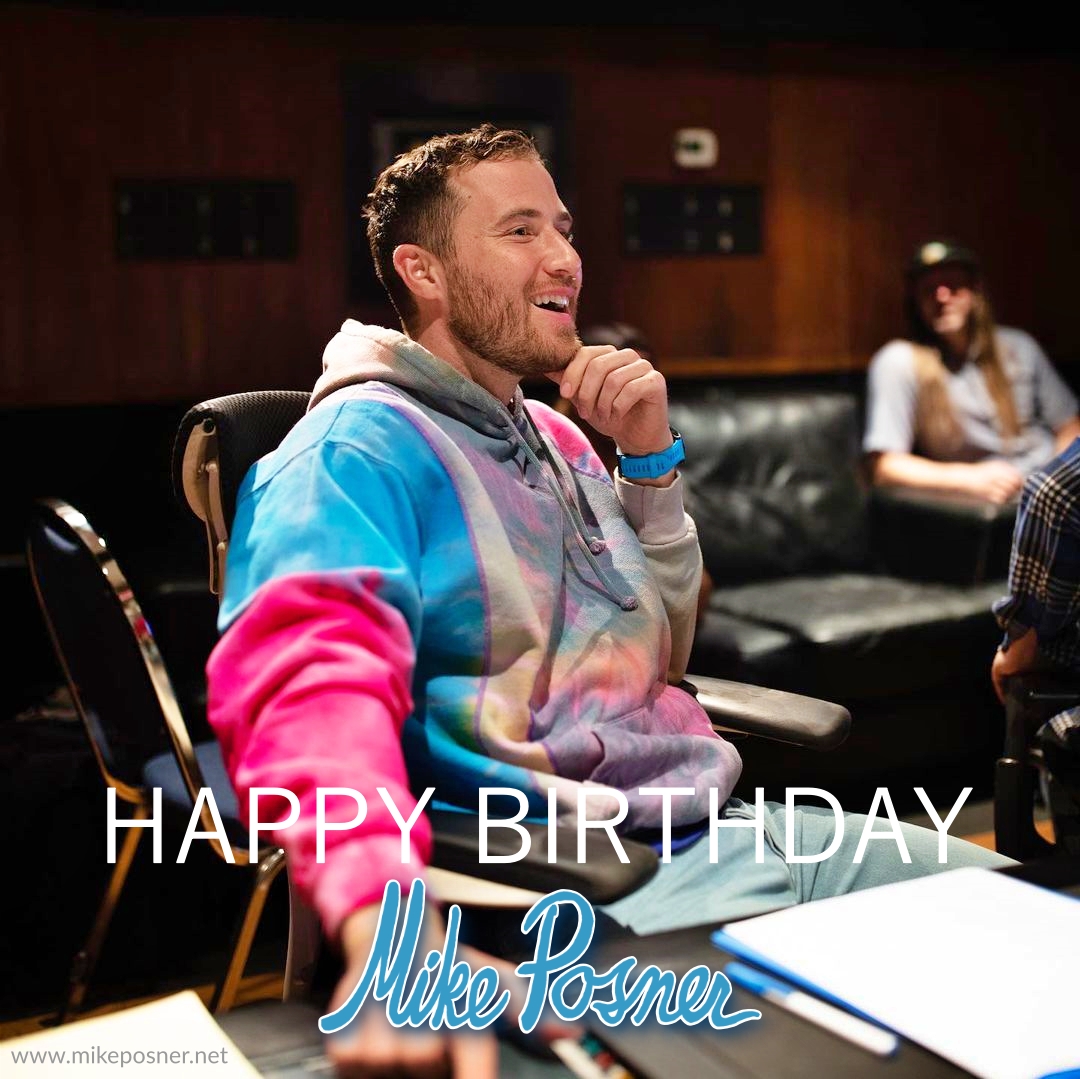 Happy 34th Birthday Mike Posner