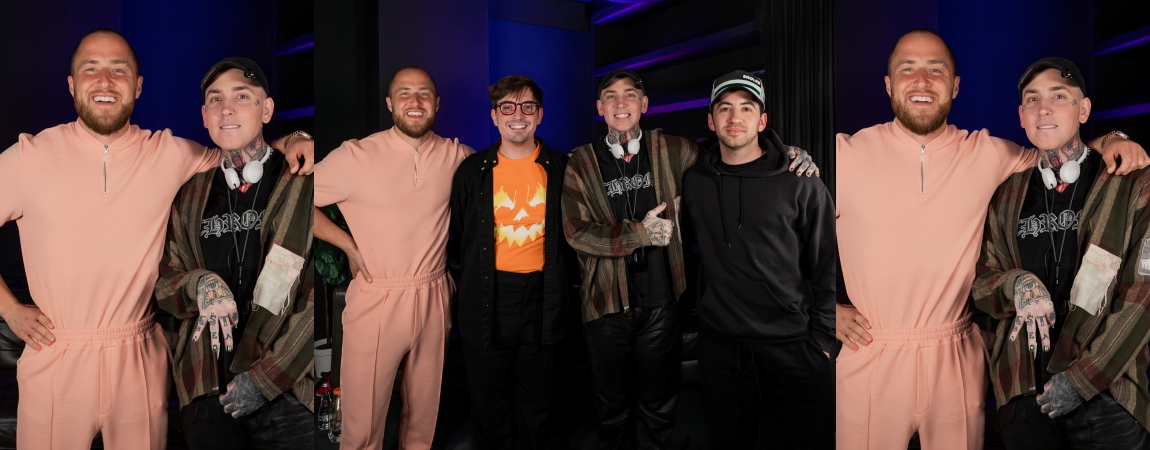 Mansionz (Mike Posner & Blackbear) Talk with the Zach Sang Show