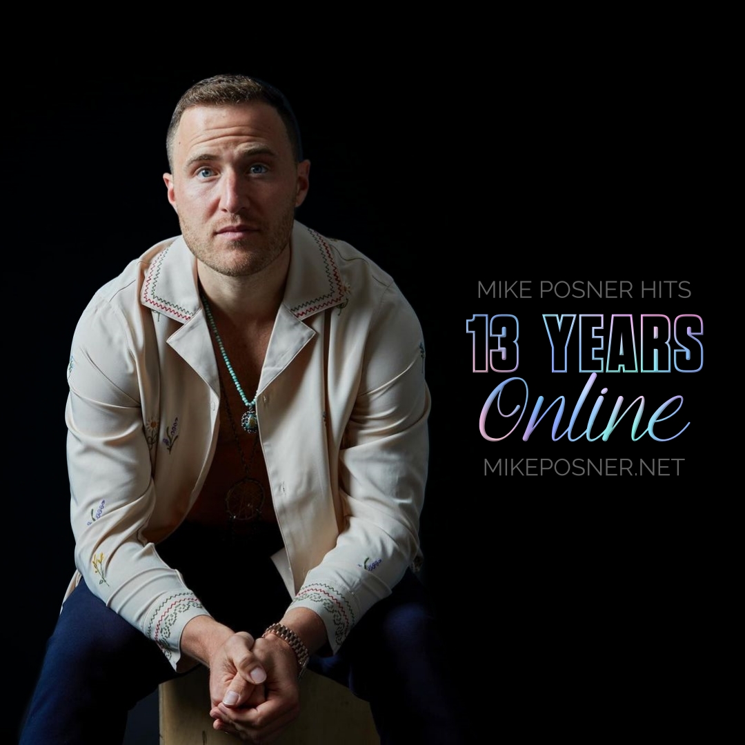 Mike Posner Hits Celebrating 13 Years Online!