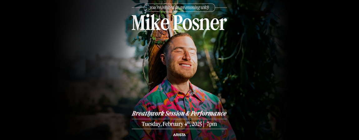 Presave The Beginning & Win Tickets to See Mike Posner in Brooklyn, NY