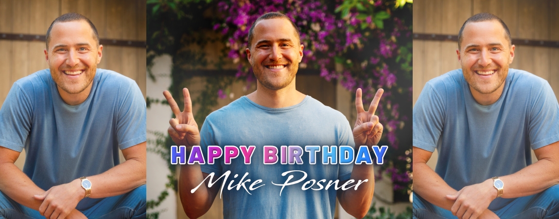 Happy 37th Birthday, Mike Posner!