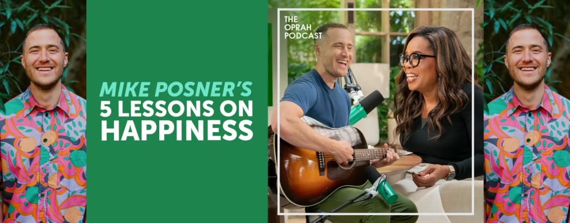 Mike Posner on The Oprah Podcast: 5 Lessons from Walking Across America