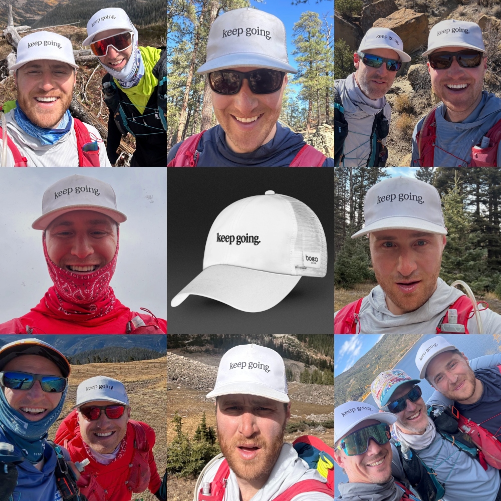 New "Keep Going." Hat Available Now on Mike Posner's Official Website MikePosner.com