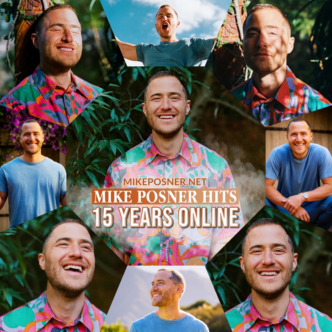 Mike Posner Hits: Celebrating 15 Years Online!