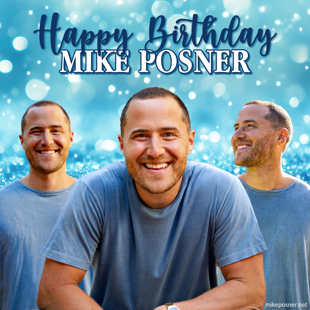Happy 38th Birthday, Mike Posner!