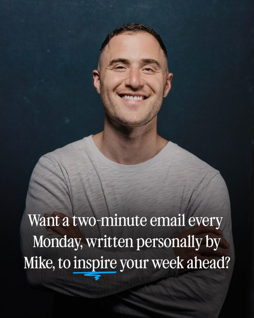 Mike Posner Has a New Weekly Newsletter